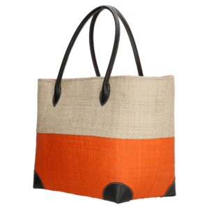 PE Florence mand oranje/naturel