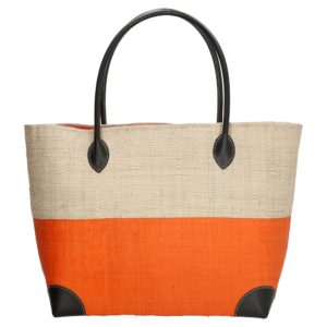 PE Florence mand oranje/naturel