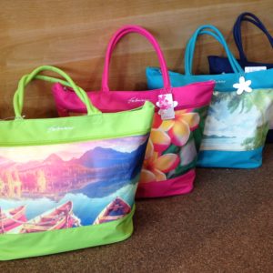 Strandtas Limegroen