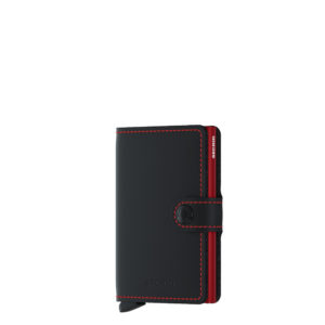 Secrid Miniwallet Matte black red