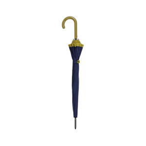 Bisetti Paraplu Donker Blauw Met Geel