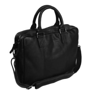 The Chesterfield Brand A4 tas Floris zwart