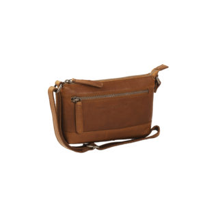 The Chesterfield Brand schoudertas Abigail cognac