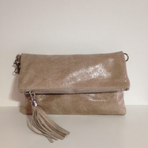 Lederen envelope tas Guiliano