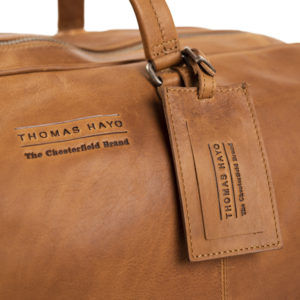 The Chesterfield Brand weekendtas Thomas Hayo cognac