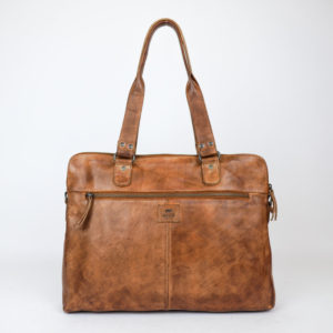 Bear Design shopper Lia cognac