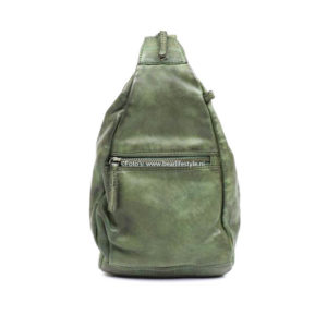 Bear Design rugzakje/schoudertas groen