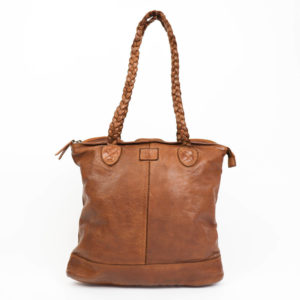 Bear Design schoudertas/shopper cognac CL 35011